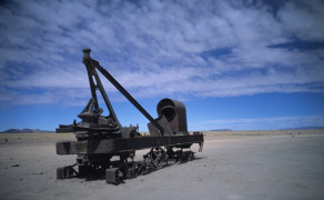 End of the Track in Uyuni