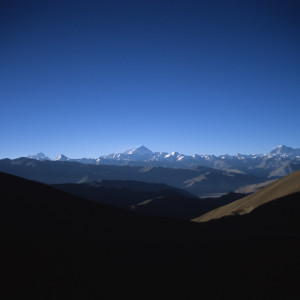 Mount Everest on the Horizon