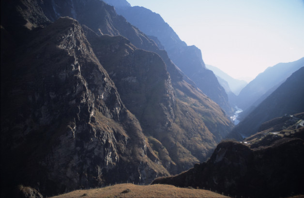 Light and Shade on Tiger Leaping Gorge