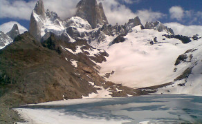 Foot of the Fitz Roy Mountains