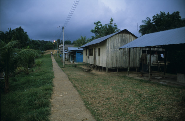 Indigenous Village on the Rio Amazonas