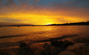 Sunset Over Swan River