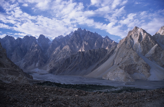 View from the Karakorum Highway Outside of Passu