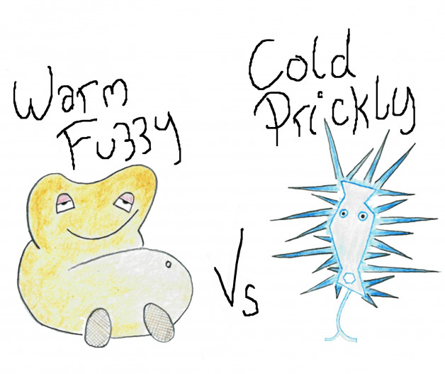 Warm Fuzzy vs Cold Prickly [Title] (2)