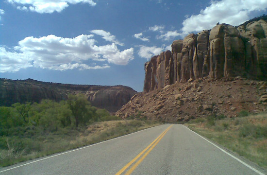 Entering Canyonlands