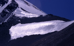 Ice Capped Fan Mountains