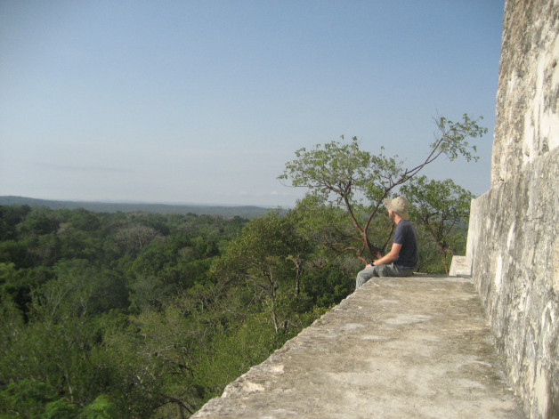 Looking Out Over El Tikal
