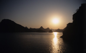 Sunset Over Harlong Bay