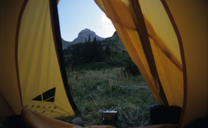 Night’s Camp in the Făgăraş Mountains