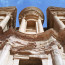 Looking Up at the Temple of el Deir