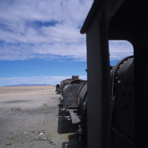 Another Vision of the End of the Track in Uyuni