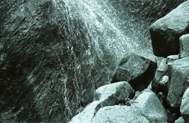 Juneau Hike - Water on Rock