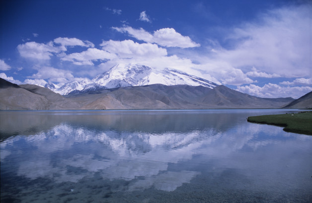 Reflections on Karakol Lake