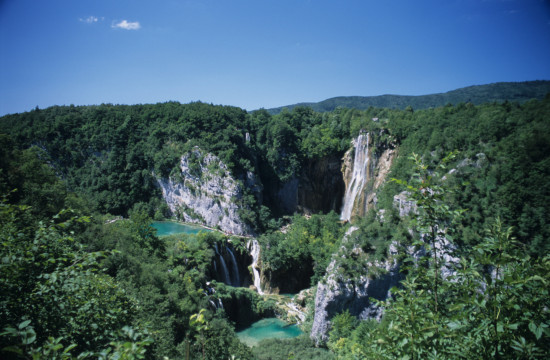 Above Plitvice Lakes
