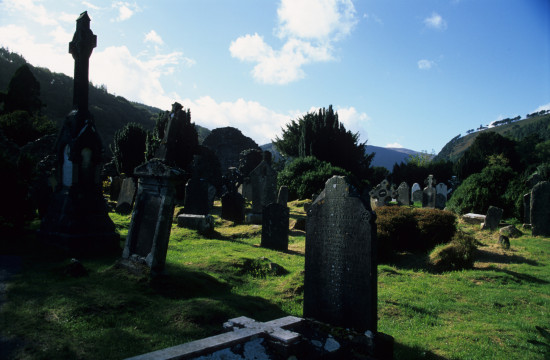Graveyard on Glendalough Hike