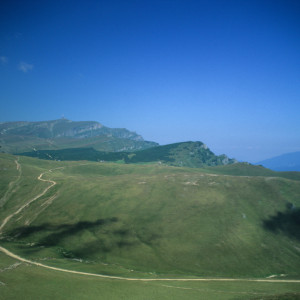 View of the Bucegi Mountains
