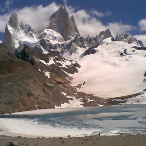 Foot of the Fitz Roy Mountains