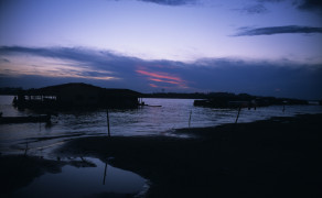 On the Rio Amazonas After Dark
