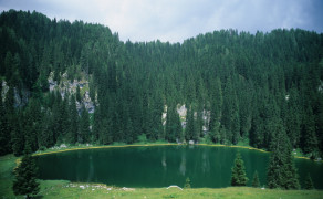 Green Lake in the Julien Alps