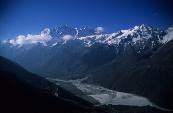 Looking Down on Langtang Valley