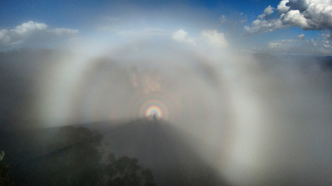 Casting a Brocken Spectre