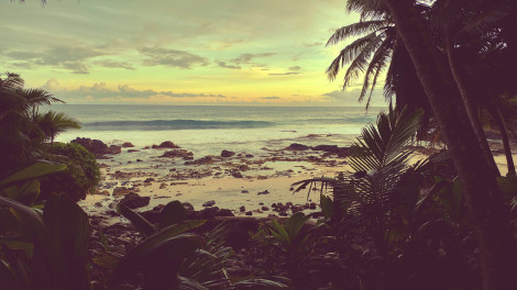 Sunset at West White Beach