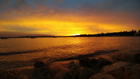 Sunset Over Swan River
