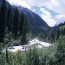 Descending Altyn Arashan Valley