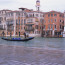 Venetian Gondolier on the Grand Canal