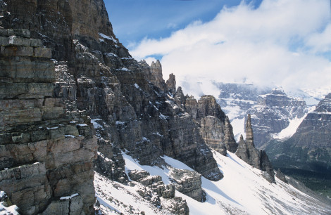 High Pass View in the Canadian Rockies