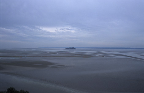 Distant View of Mont-Saint-Michel