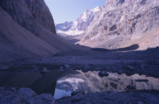 Valley of Reflections in Fan Mountains