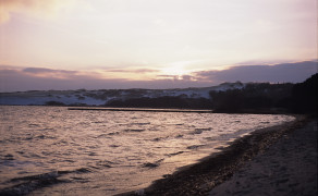 Curonian Spit at Sunset