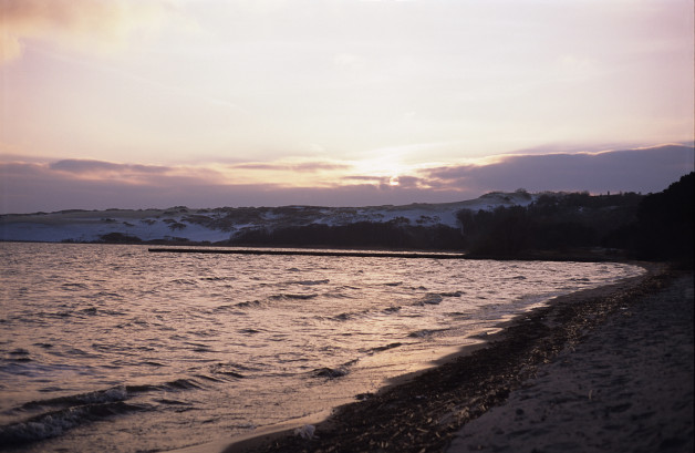 Curonian Spit at Sunset