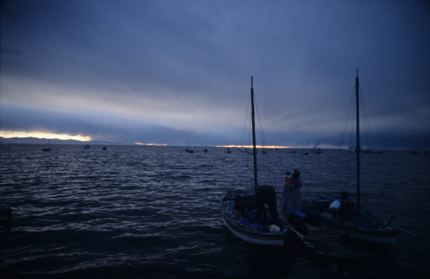 Storm Brewing Over Lake Titikaka