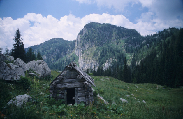 Shepherd's Hut in the Julien Alps