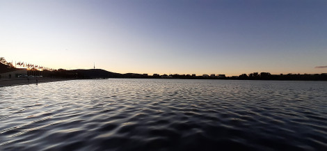 Ripples on Lake Burley Griffin