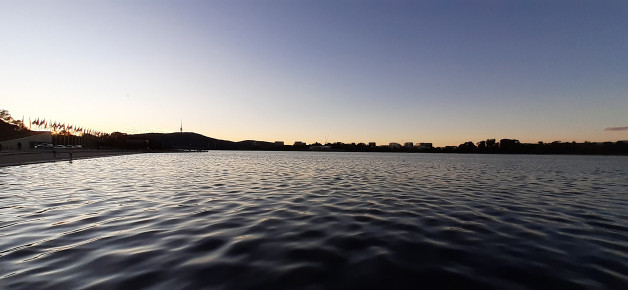 Ripples on Lake Burley Griffin