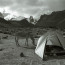 Pitching Camp in the Cordillera Huayhuash