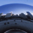 Cloud Gate Reflecting Michigan Ave