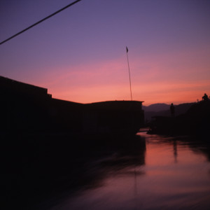 Sunset at Muang Ngoi