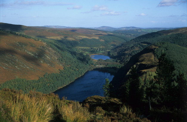 Glendalough Hike Panorana