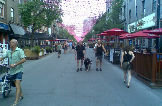 St Catherine Street Montréal