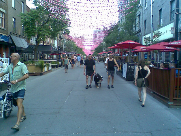 St Catherine Street Montreal
