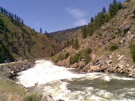 Salmon River in Idaho