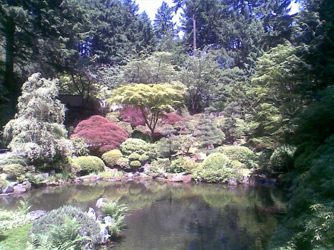Japanese Gardens in Portland Oregon