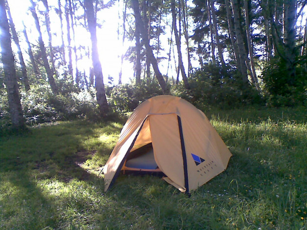 Night's Camp at Redwood National Park
