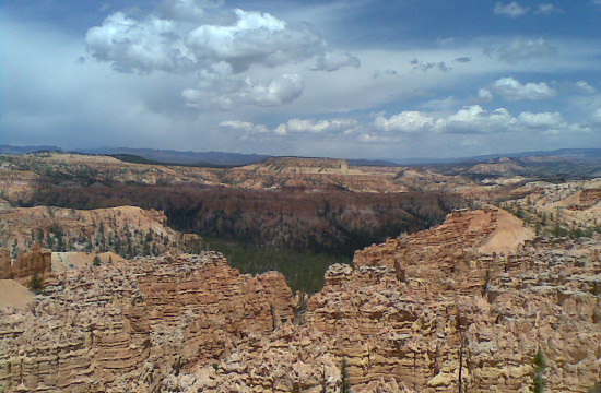 Elevated View of Bryce Canyon