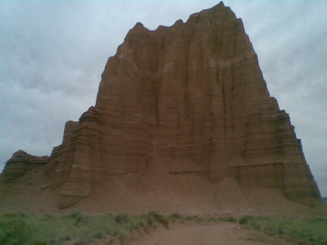Temple of the Sun in Cathedral Valley