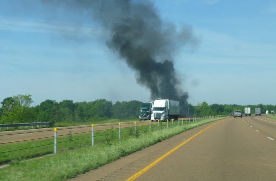 Fire on the Interstate